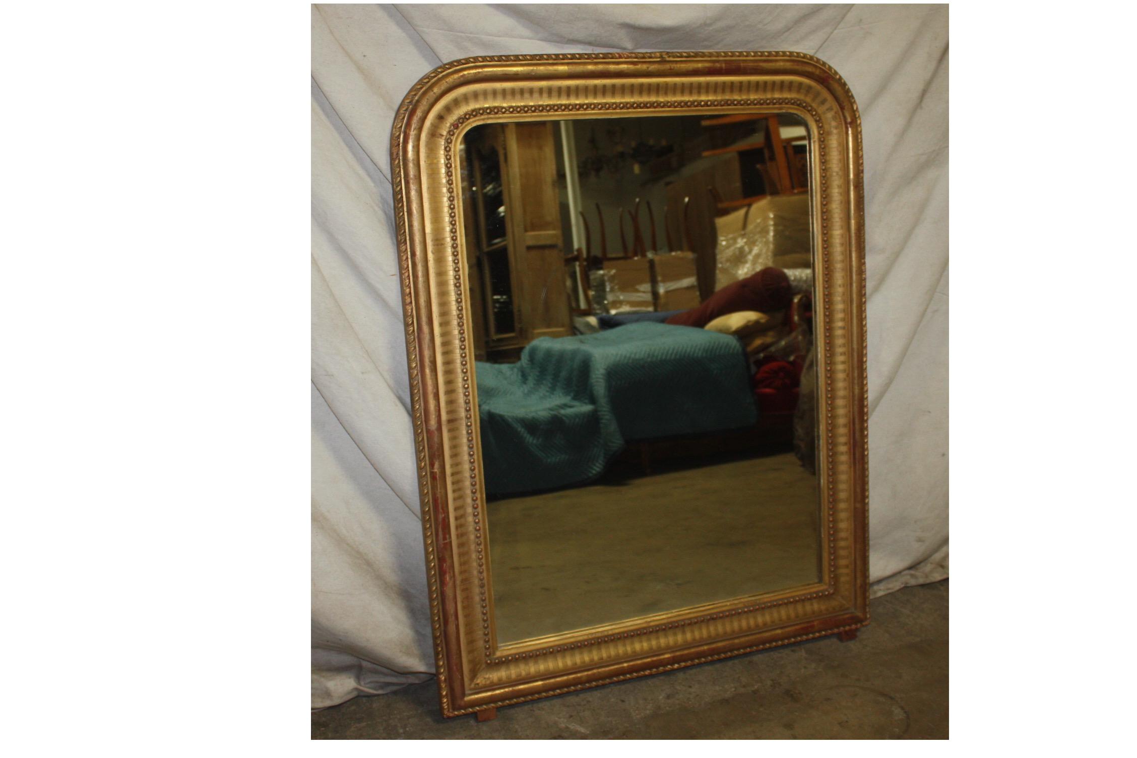 Louis Philippe Beautiful French Louis-Philippe Period Mirror