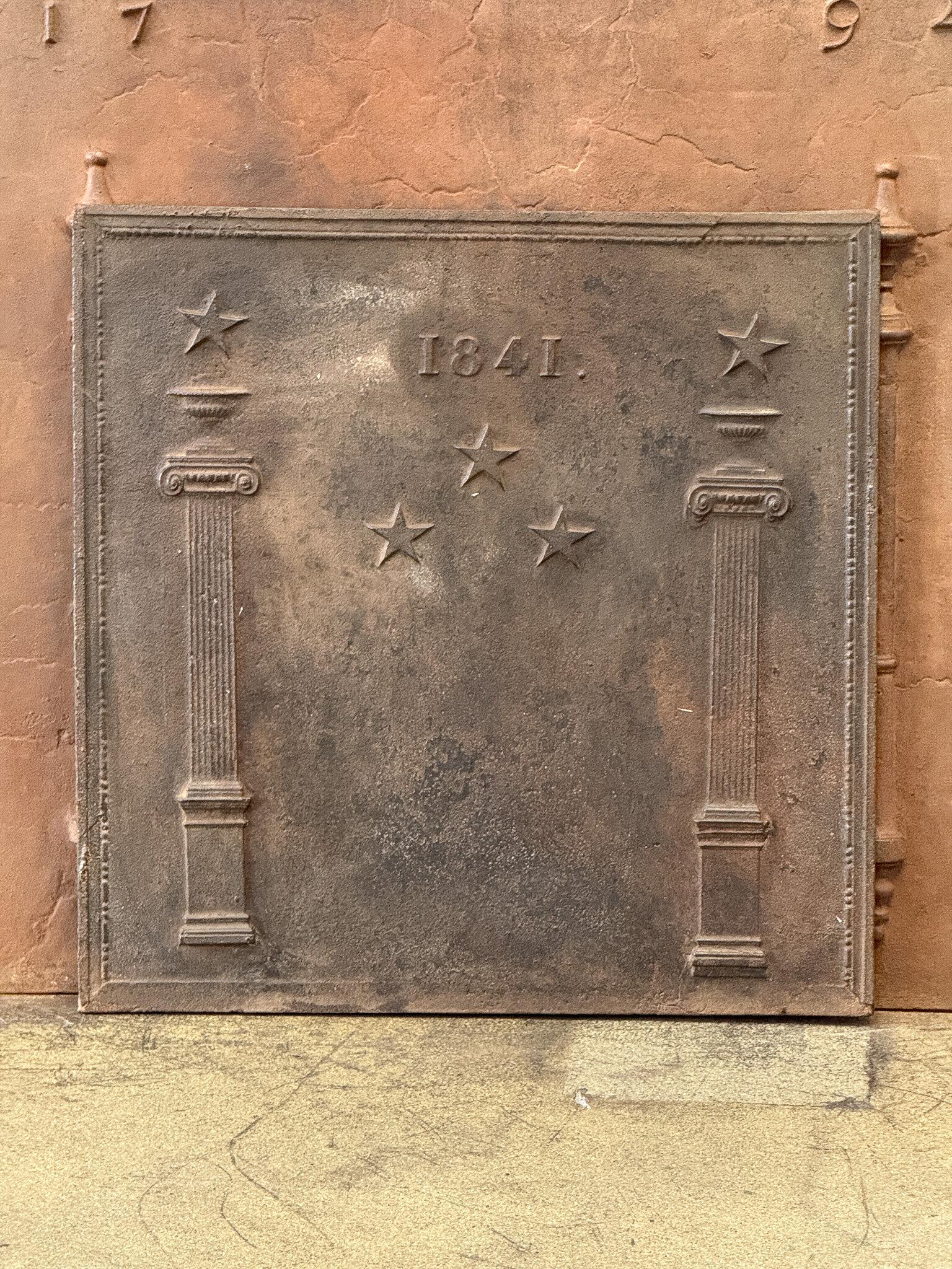 Bellissimo parafuoco neoclassico francese, datato 1841 in vendita 2