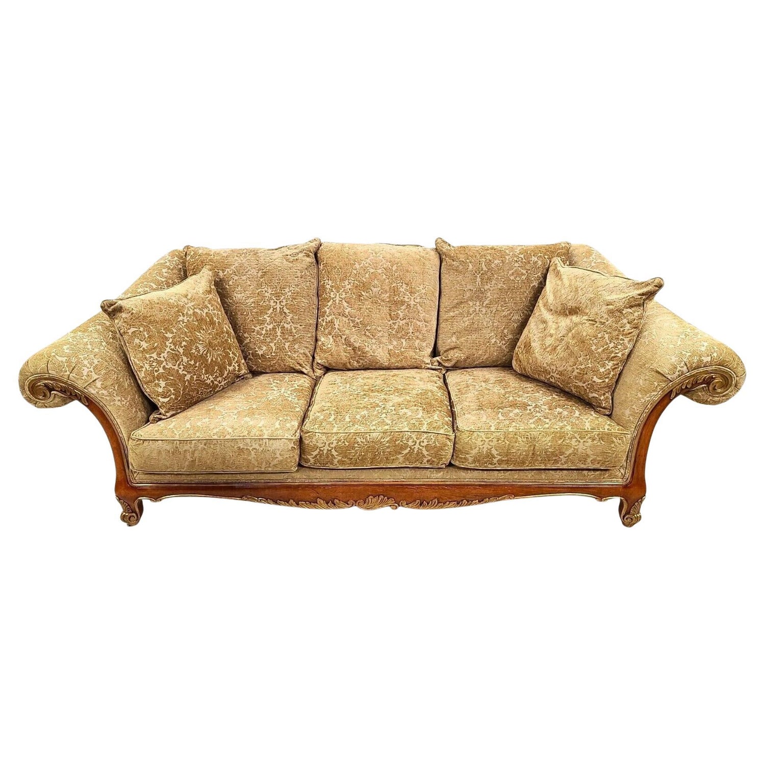 Henredon Leather Sofas Baci Living Room