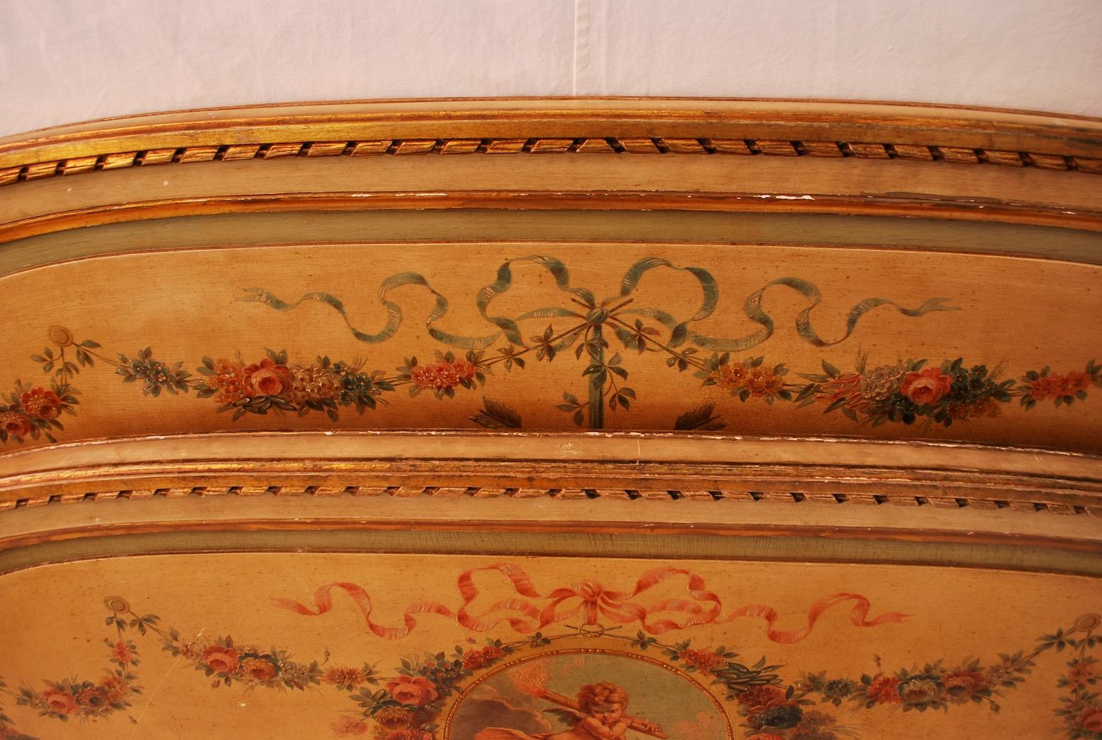 Schönes französisches Bett im Louis-XV-Stil der Jahrhundertwende (Nordamerikanisch) im Angebot
