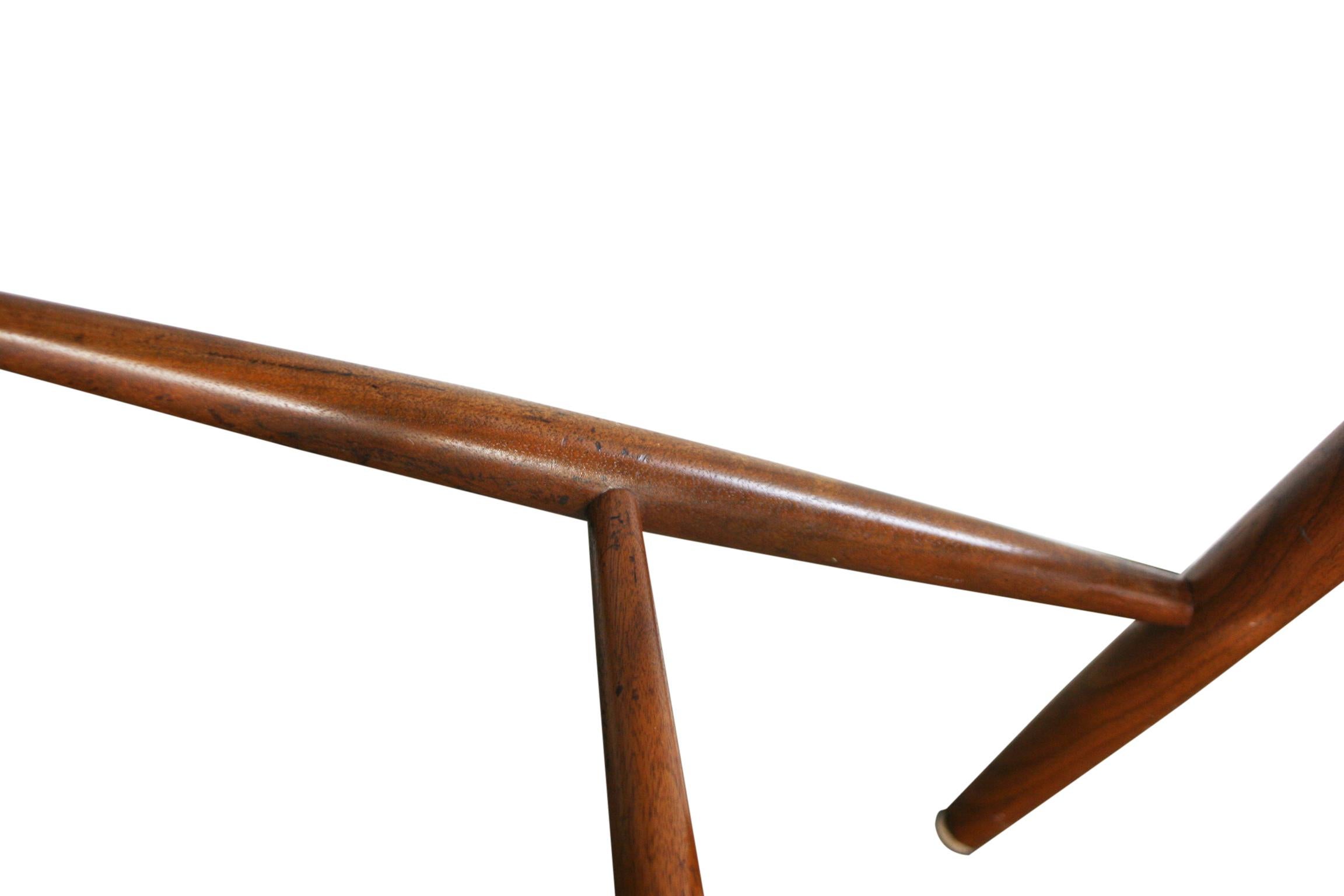Late 20th Century Beautiful George Nakashima Mira Stool Chair Solid walnut hand made Studio Craft