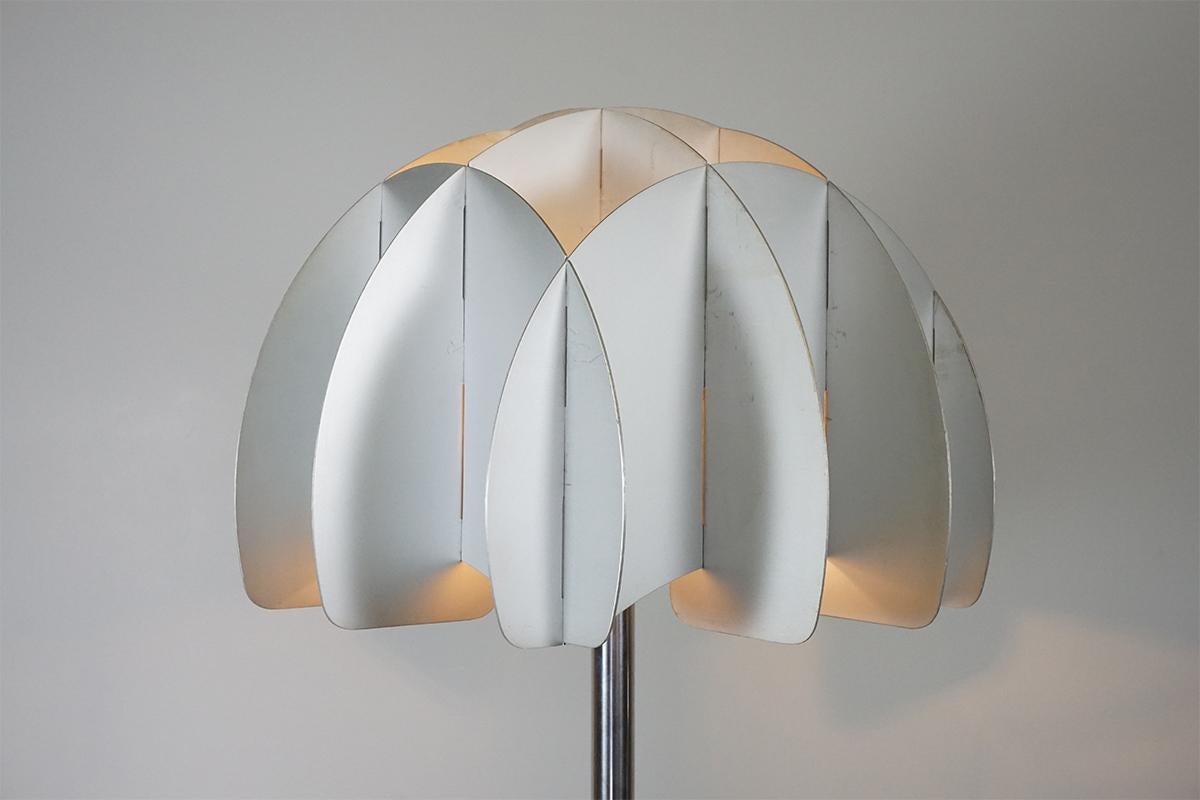 Preciosa lámpara de pie Goffredo Reggiani Italiano en venta