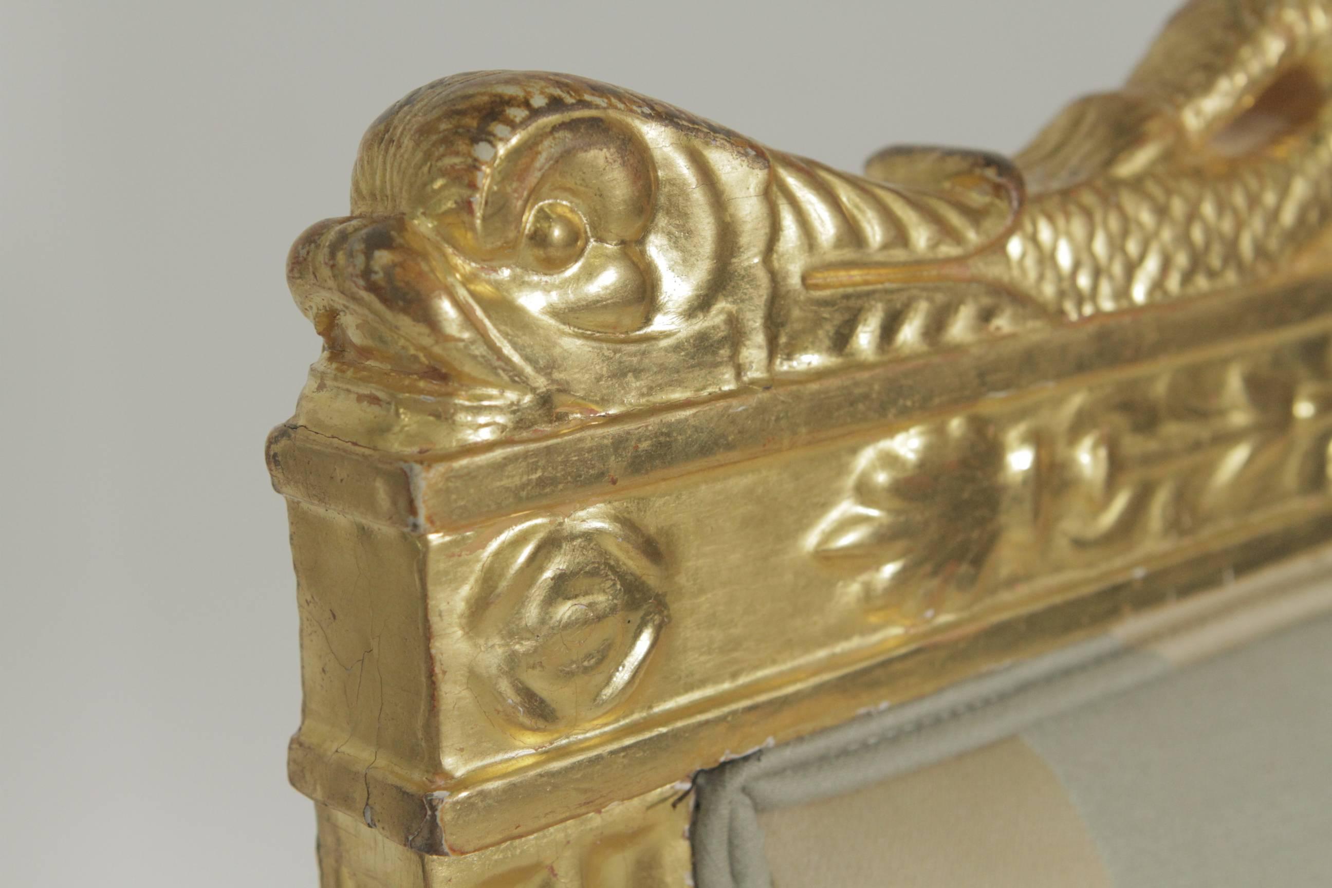 Beautiful Gold Gilt Armchair, circa 1880-1900 2