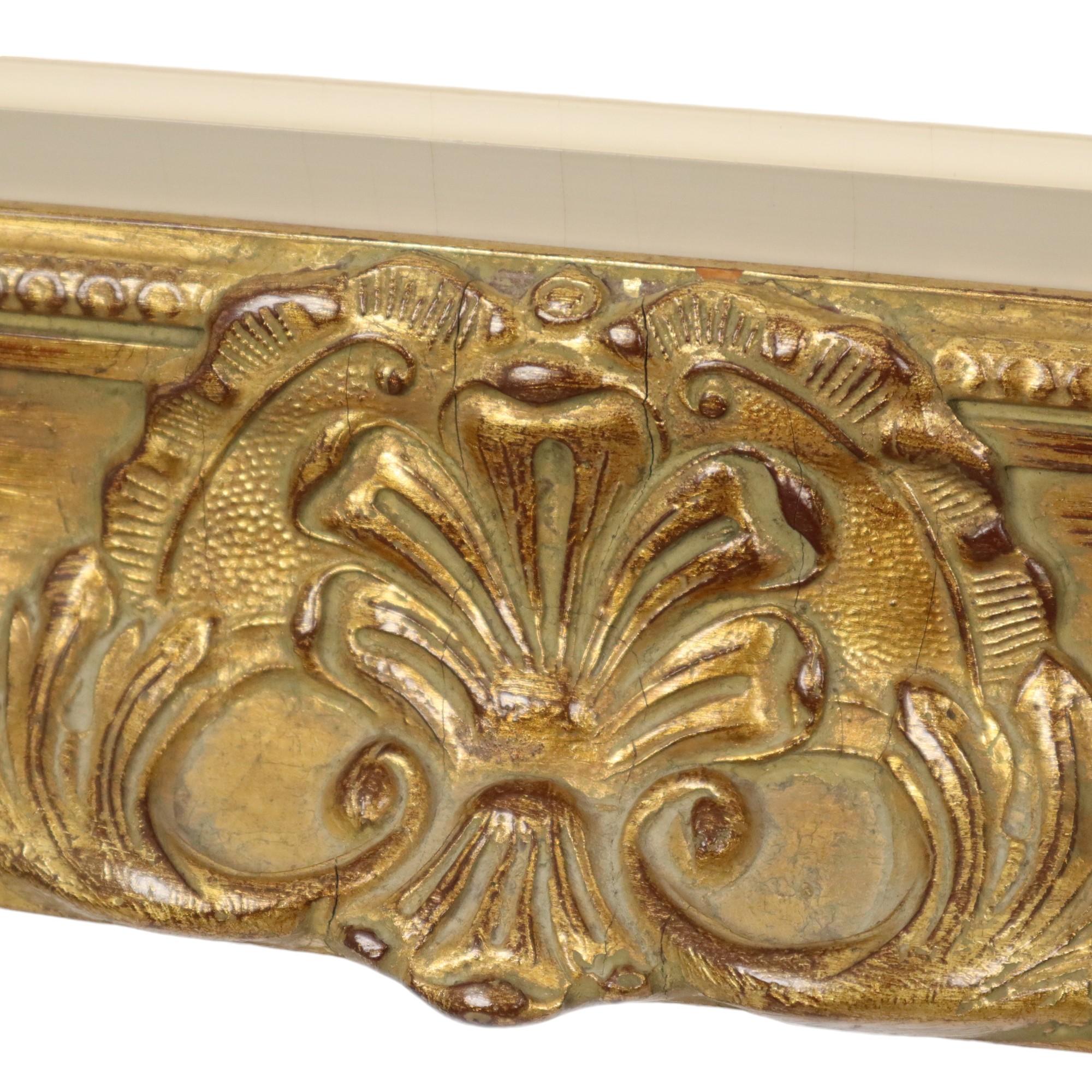 Beautiful Gold Leaf Baroque Style Frame Classic Frame 84x74cm For Sale 5