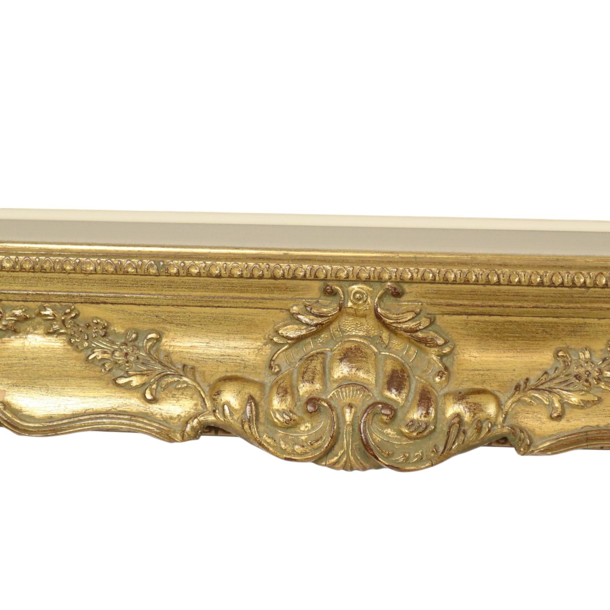 Beautiful Golden Baroque Style Frame Classic Frame 84x74cm For Sale 3