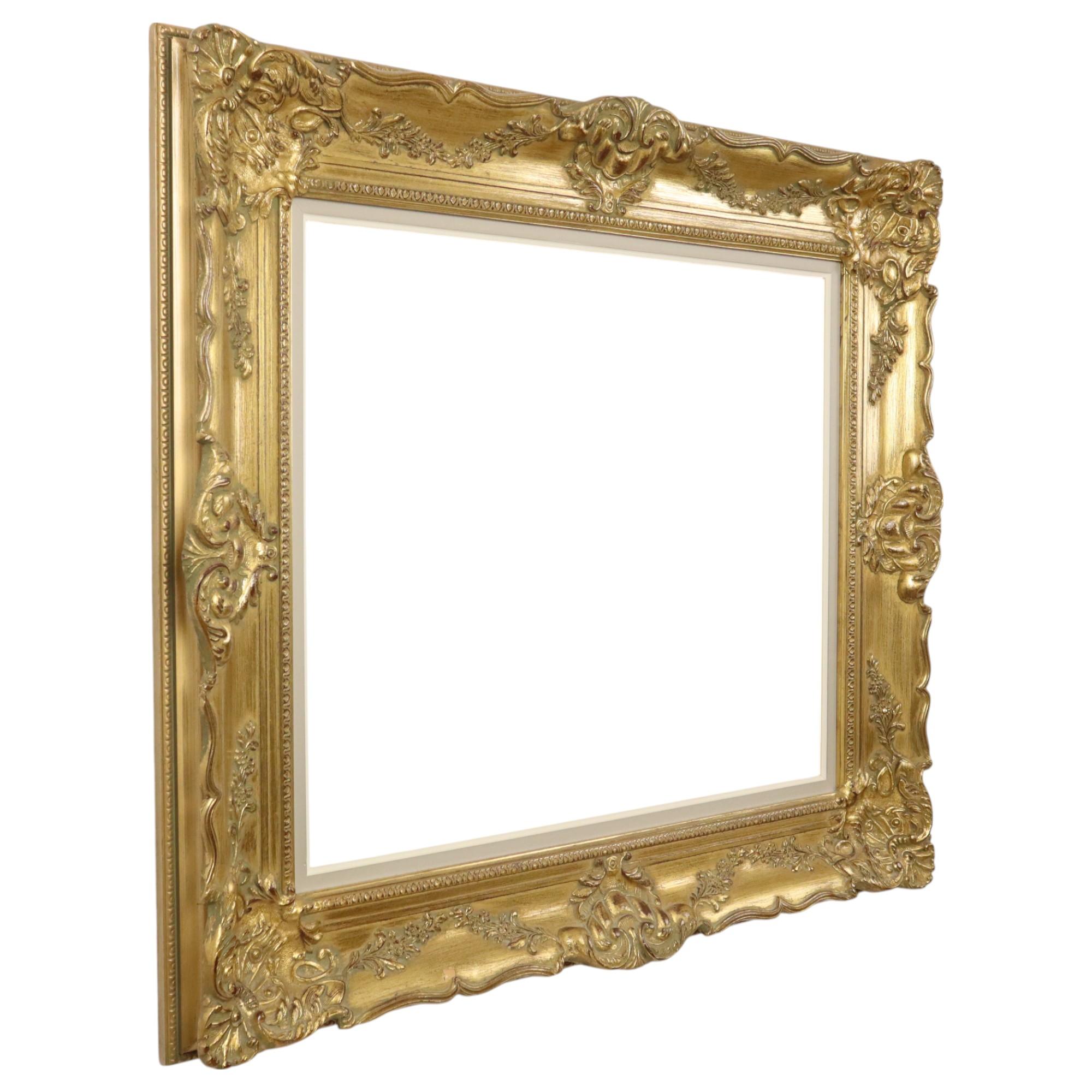 Beautiful Golden Baroque Style Frame Classic Frame 84x74cm
