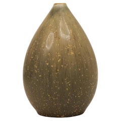 Magnifique vase goutte à goutte vert/gris - Carl-Harry Stålhane Rörstrand Scandinavian