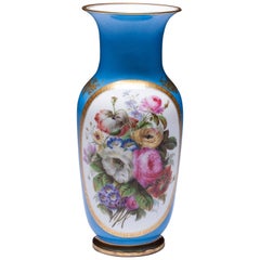 Antique Beautiful Hand-Painted Old Paris Porcelain Vase