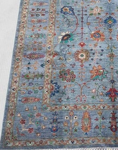 Beautiful handmade hand knotted Wool Floral Rug from Afghanistan