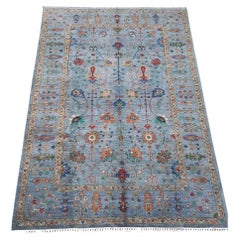 Beautiful handmade hand knotted Wool Floral Rug from Afghanistan