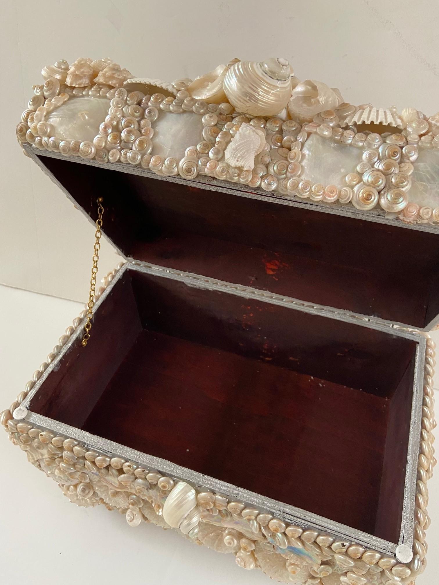 shell jewelry box