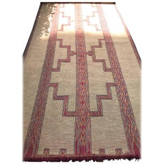 Beautiful Handwoven Tuareg Rug from Northern Africa