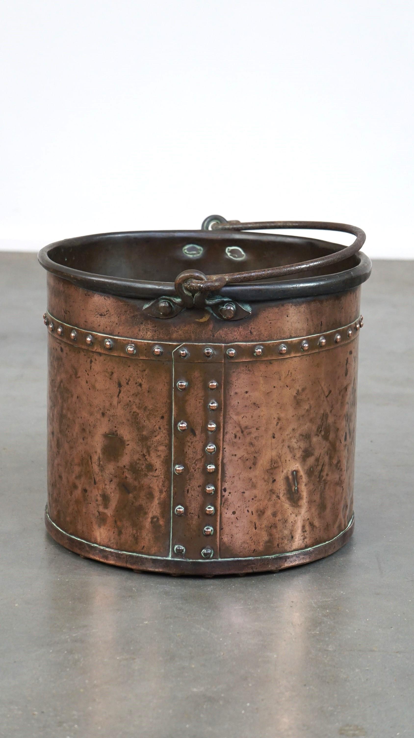 Dutch Beautiful heavy red copper Frisian plow or harrow from the early 19th century For Sale