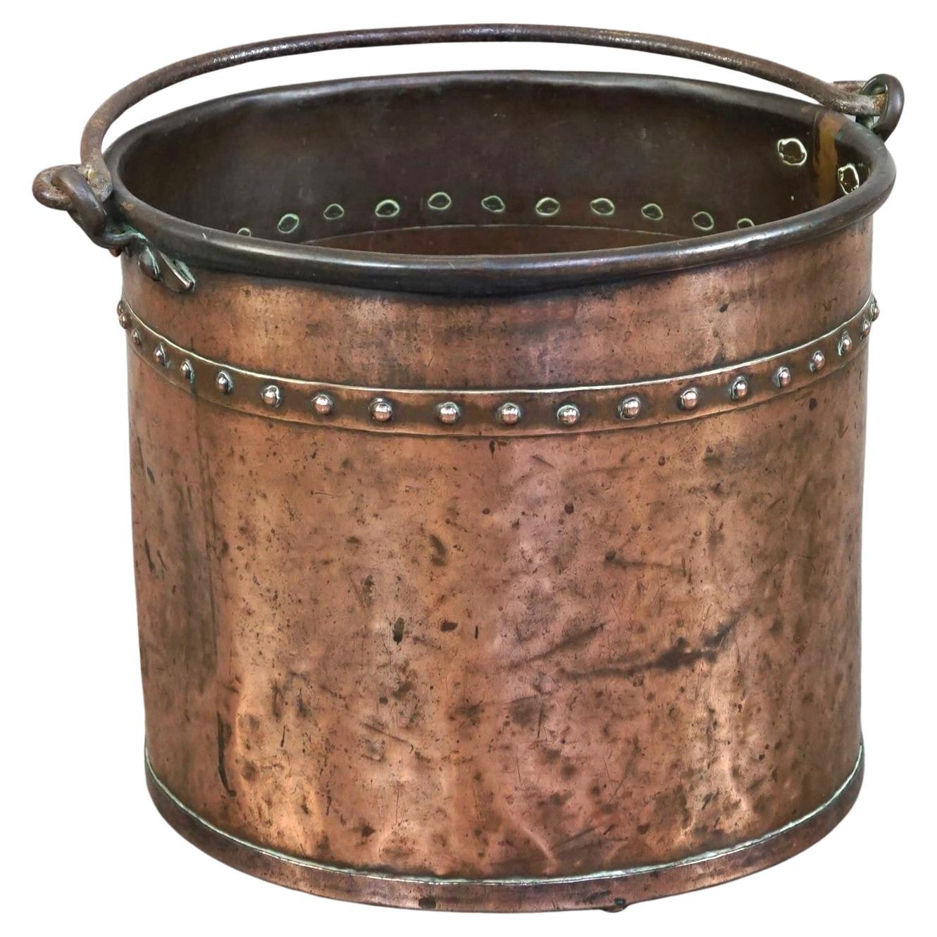 Beautiful heavy red copper Frisian plow or harrow from the early 19th century For Sale