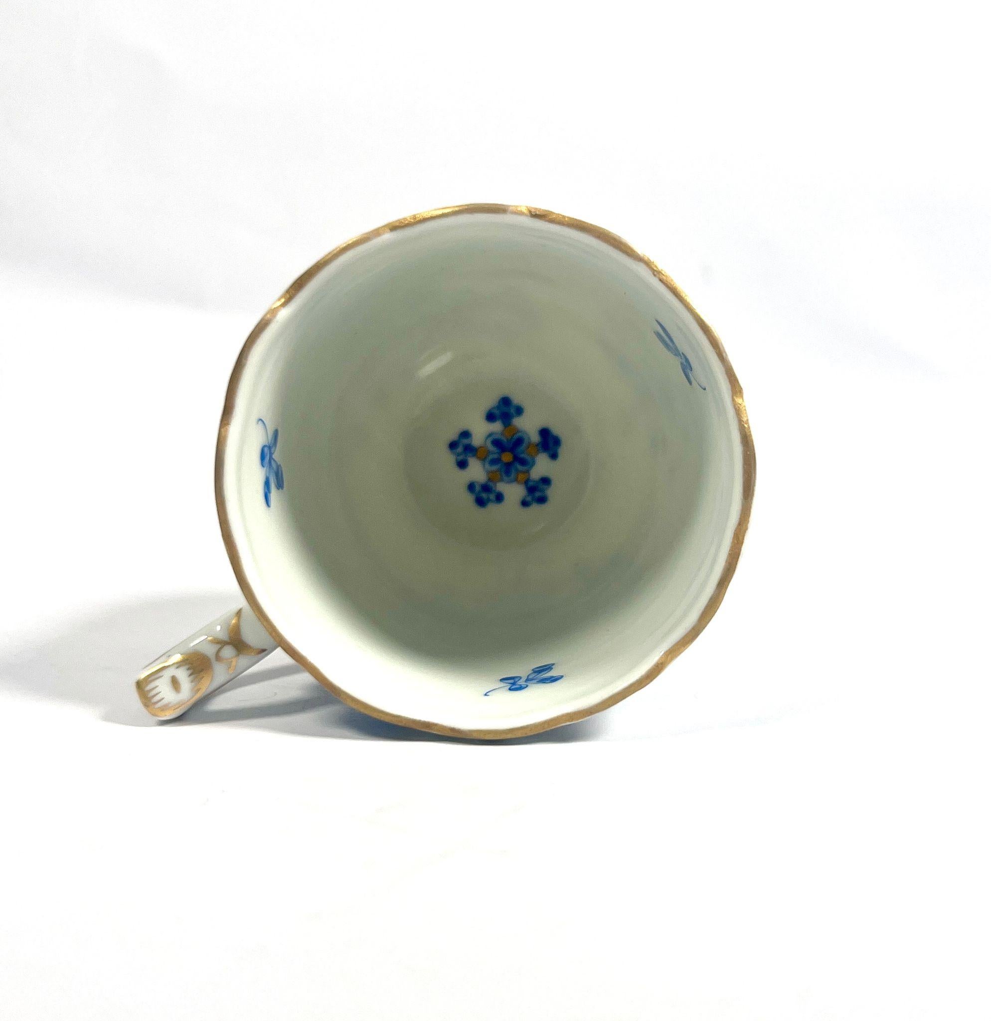 Magnifique service à café Herend Waldstein Blue en vente 4