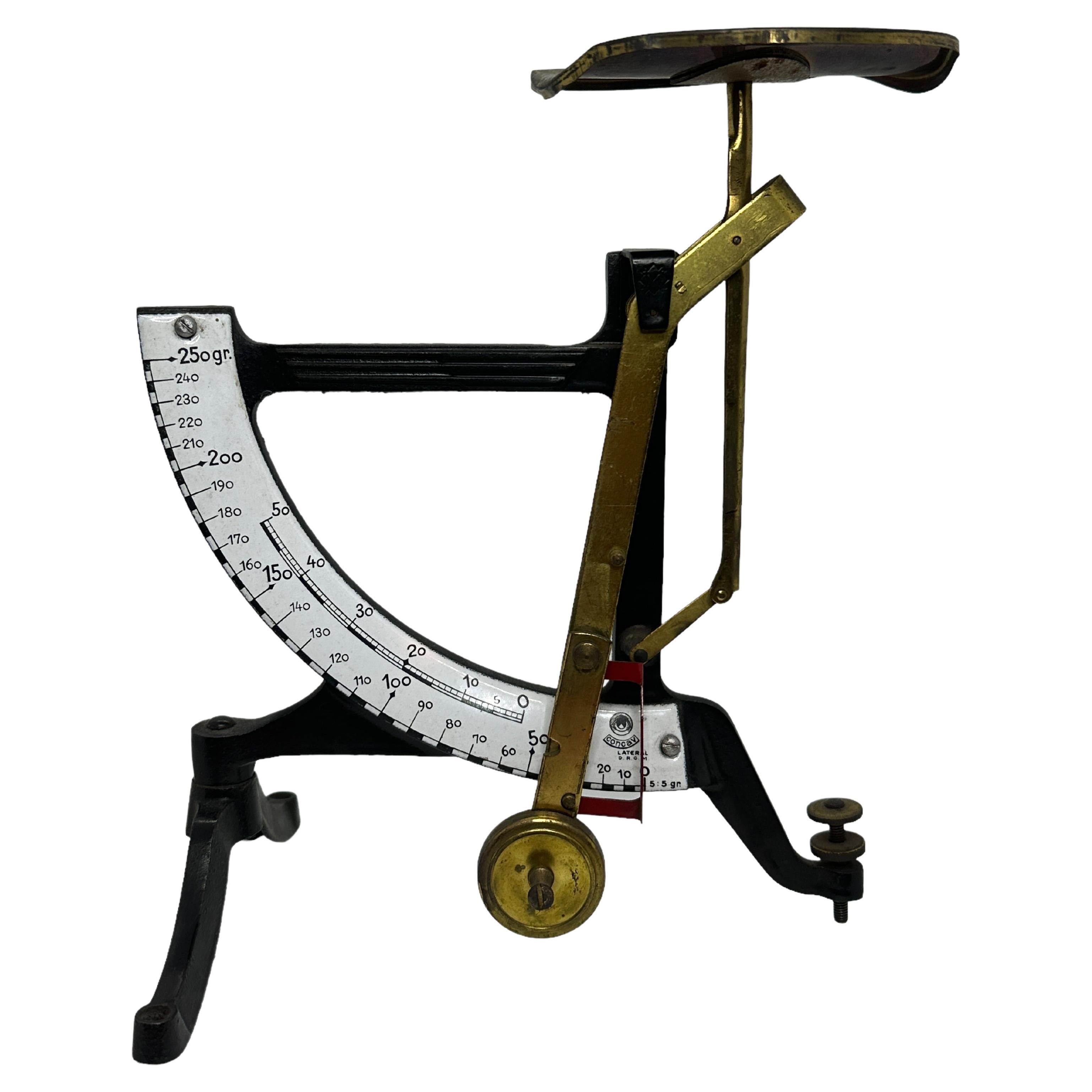 Beautiful Highly Decorative Letter Scale Antique, German, 1900s For Sale