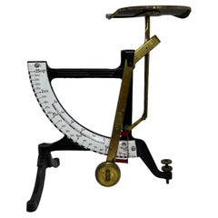 Beautiful Highly Decorative Letter Scale Antique, German, 1900s