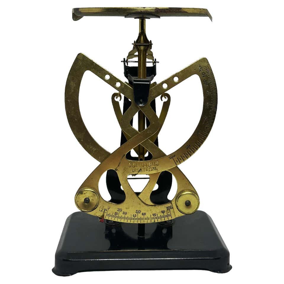 Beautiful Highly Decorative Letter Scale Antique, German, 1900s For ...