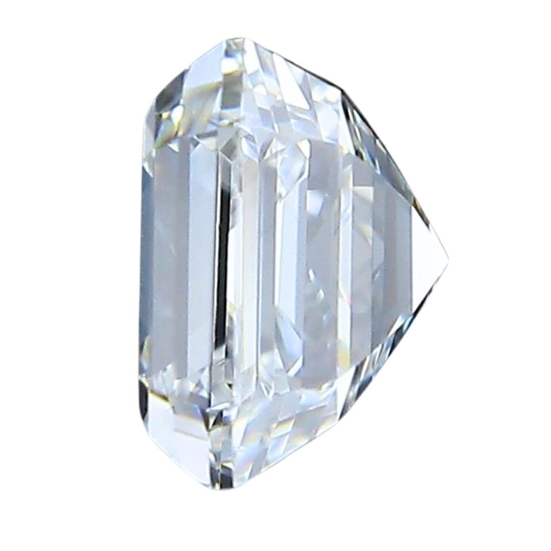 Emerald Cut Beautiful Ideal Cut 1pc Natural Diamond w/1.20ct - GIA Certified For Sale