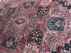 Bobyrug’s Beautiful Indian Punjab Vintage Rug