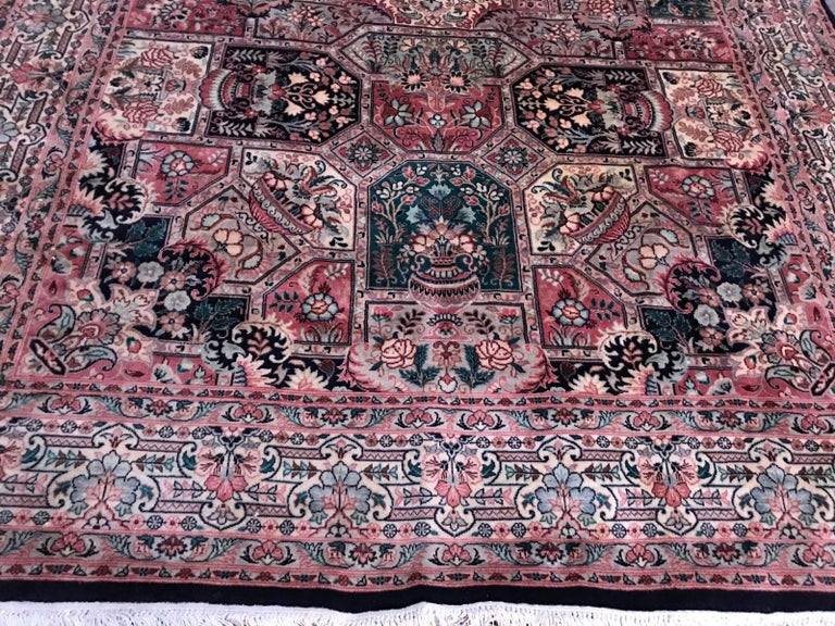 Beautiful Indian Punjab Vintage Rug For Sale at 1stDibs