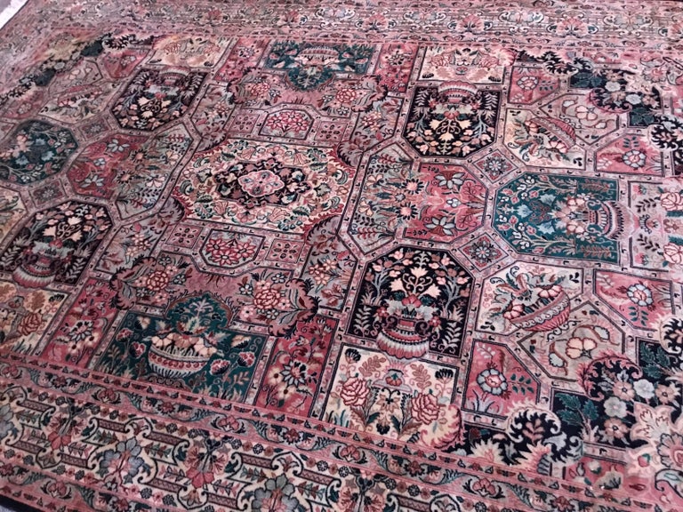 Beautiful Indian Punjab Vintage Rug For Sale at 1stDibs