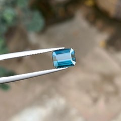 Beautiful Indicolite Tourmaline Stone 1.90 Carats Loose Tourmaline Gems for Ring