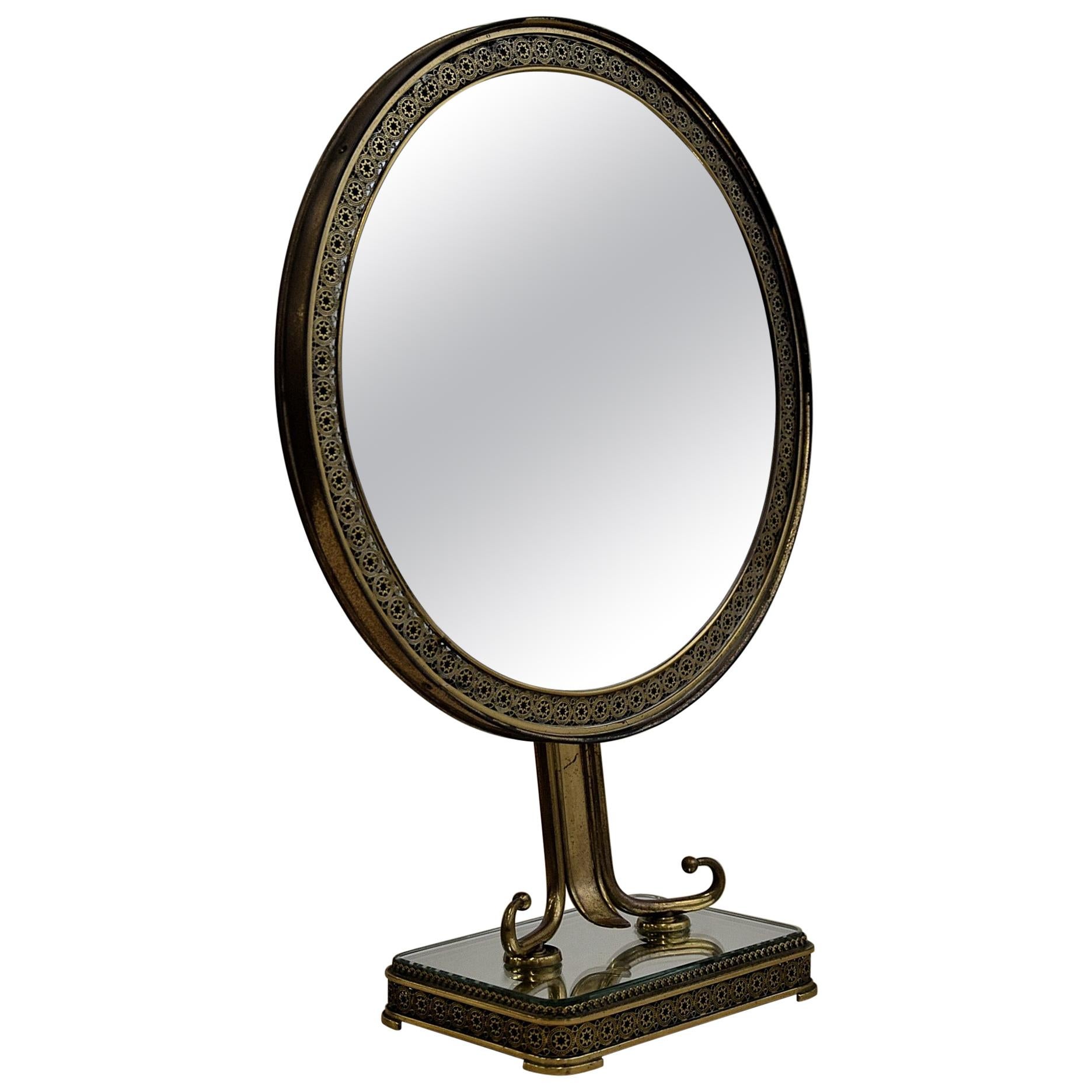 Beautiful Italian 1940 Vanity Mirror