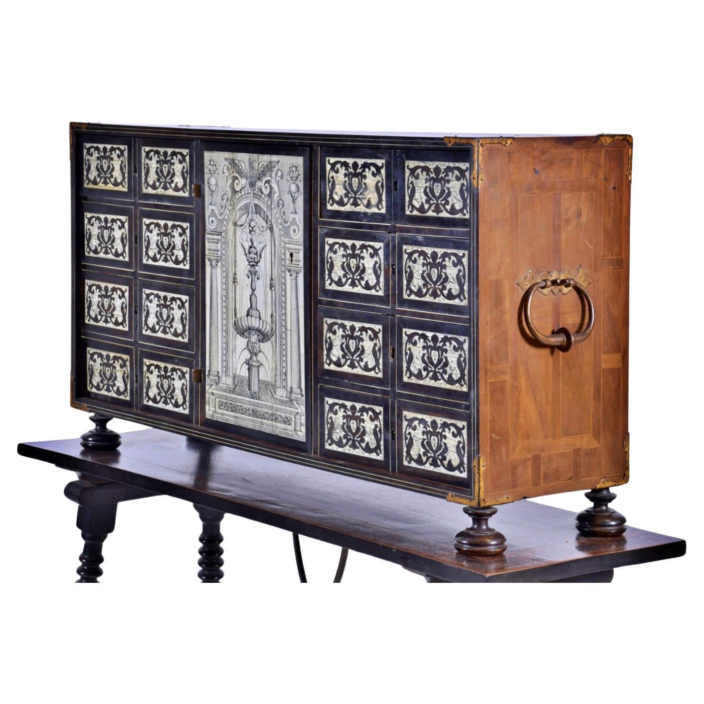 BEAUTIFUL italienischer CABINET  19. Jahrhundert