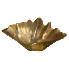 Beautiful Italian Decorative Small Brass Bowl 1980s