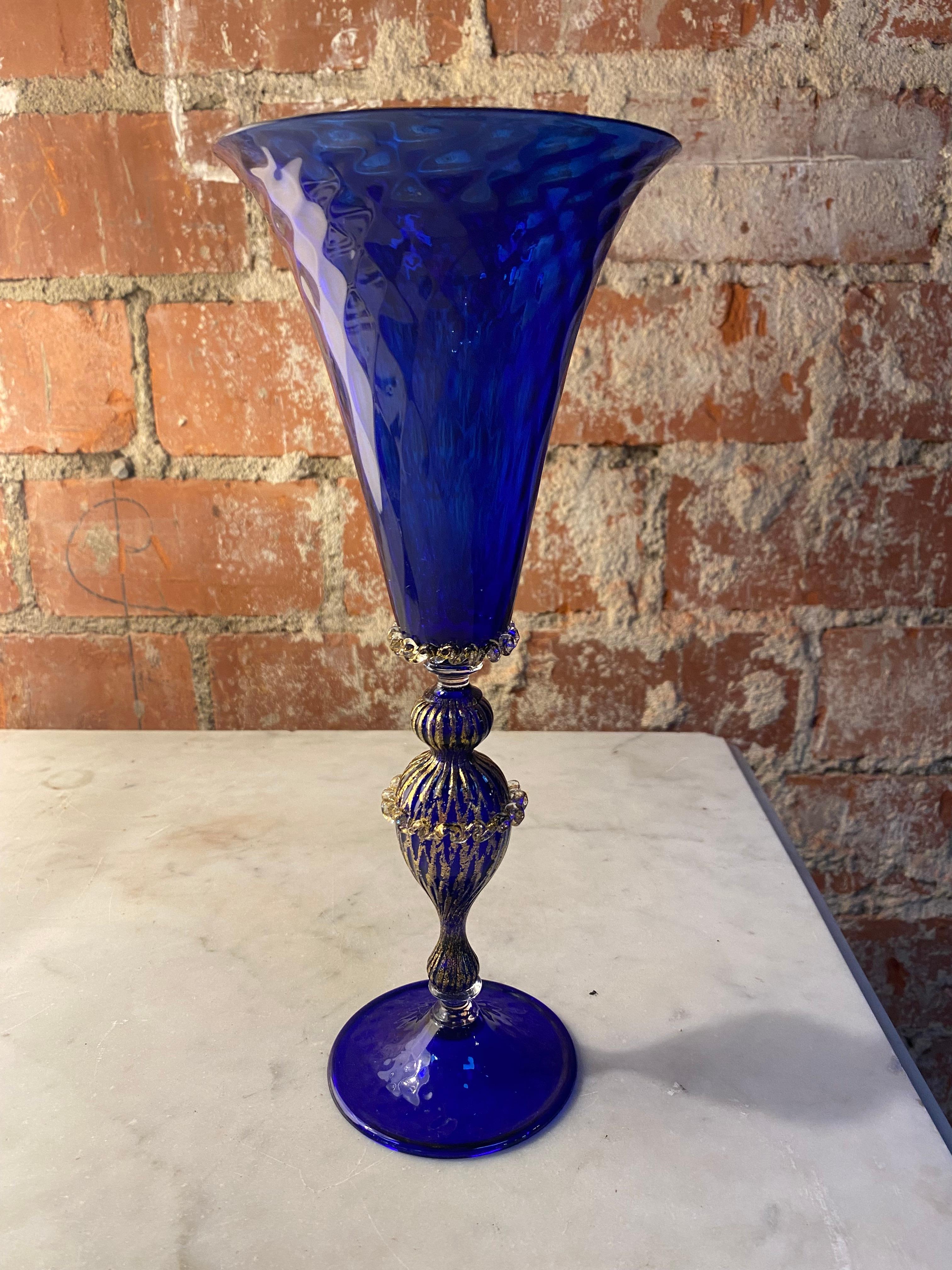 Mid-Century Modern Beautiful Italian Handcrafted Chalice, 1970s For Sale