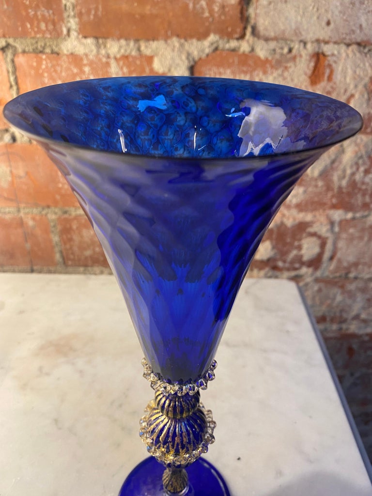 Beautiful Italian Handcrafted Chalice, 1970s For Sale at 1stDibs