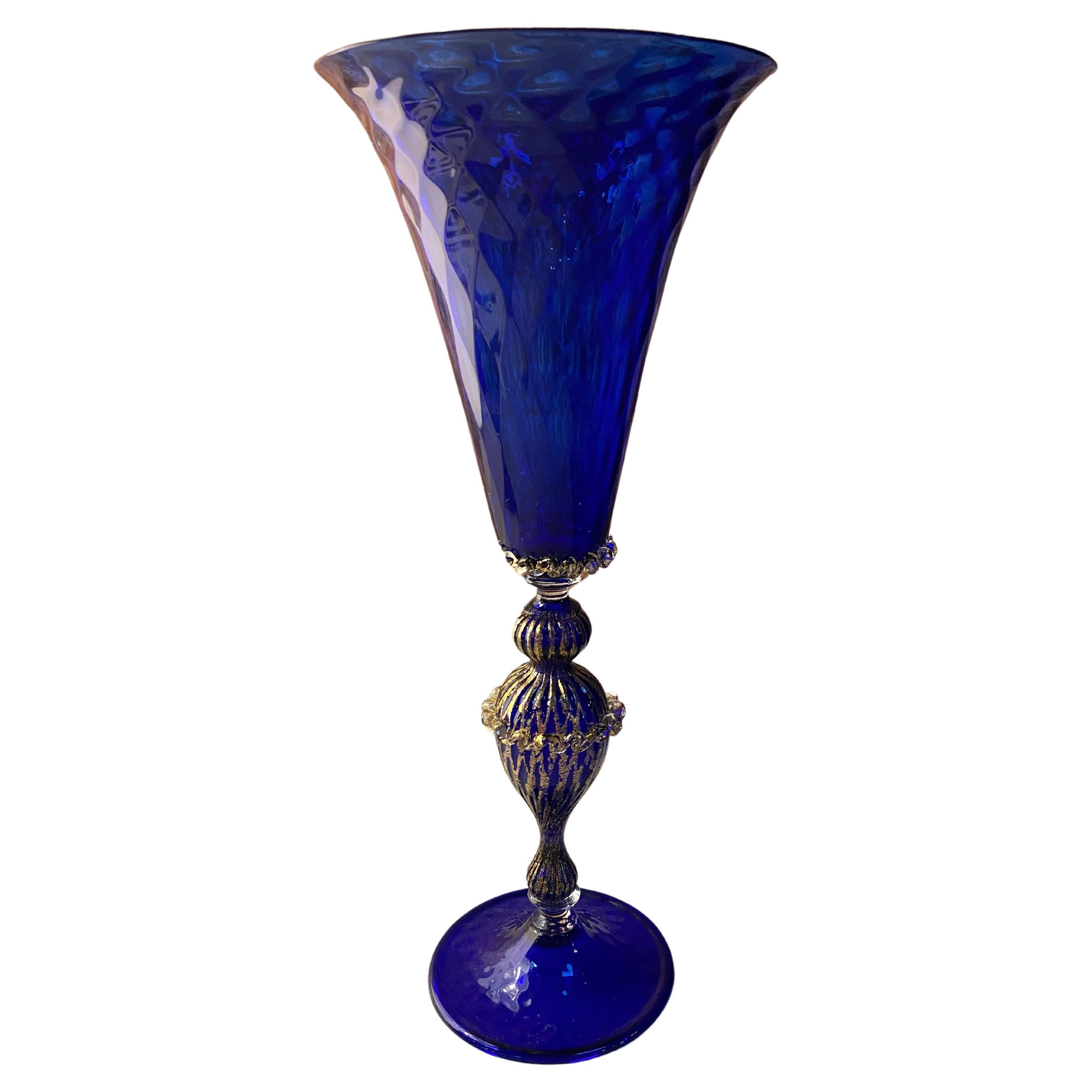 Beautiful Italian Handcrafted Chalice, 1970s For Sale
