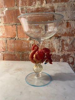 Beautiful Italian Murano Chalice, 1970s