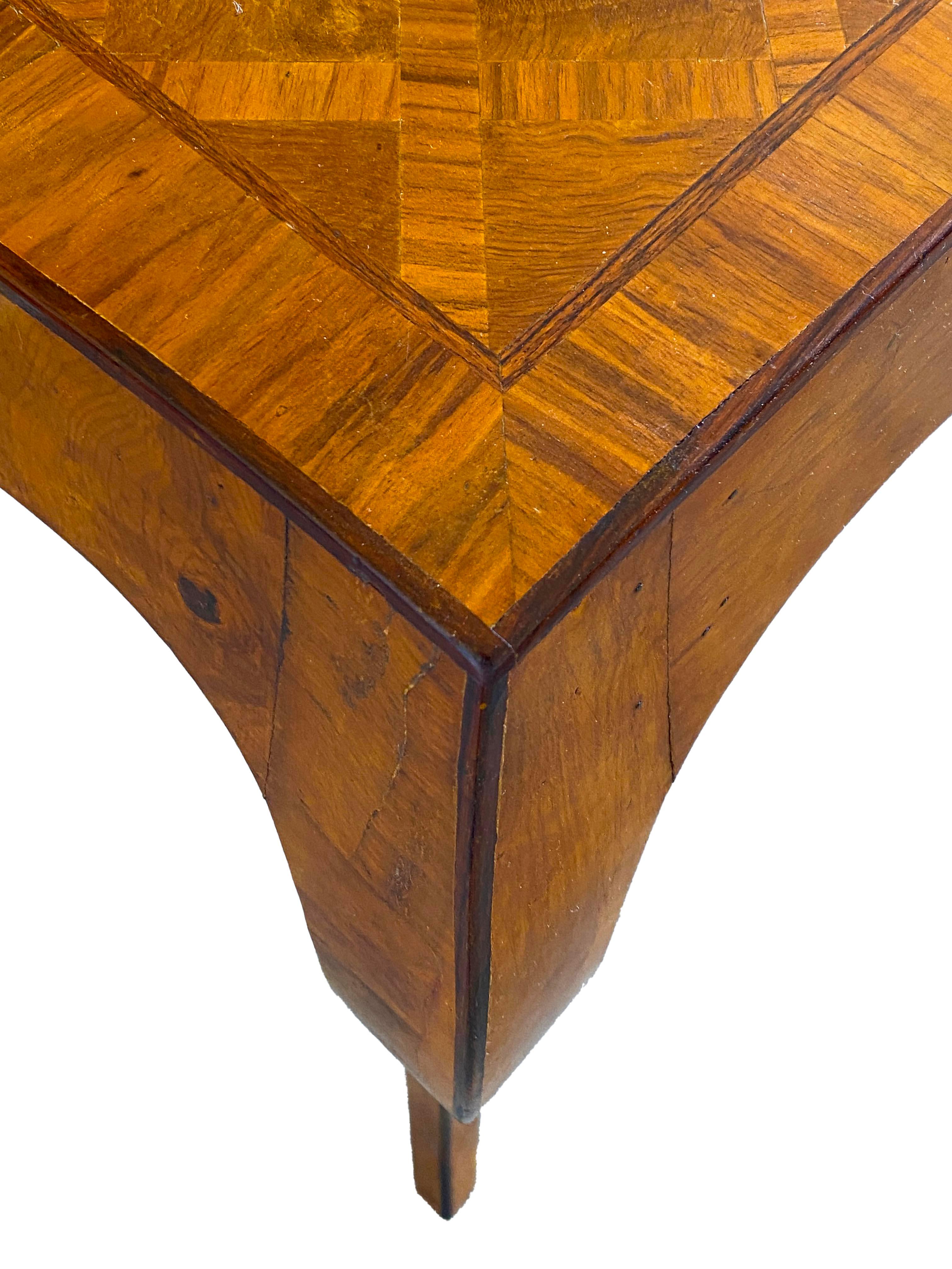 Beautiful Italian Parquetry Writing Desk For Sale 6
