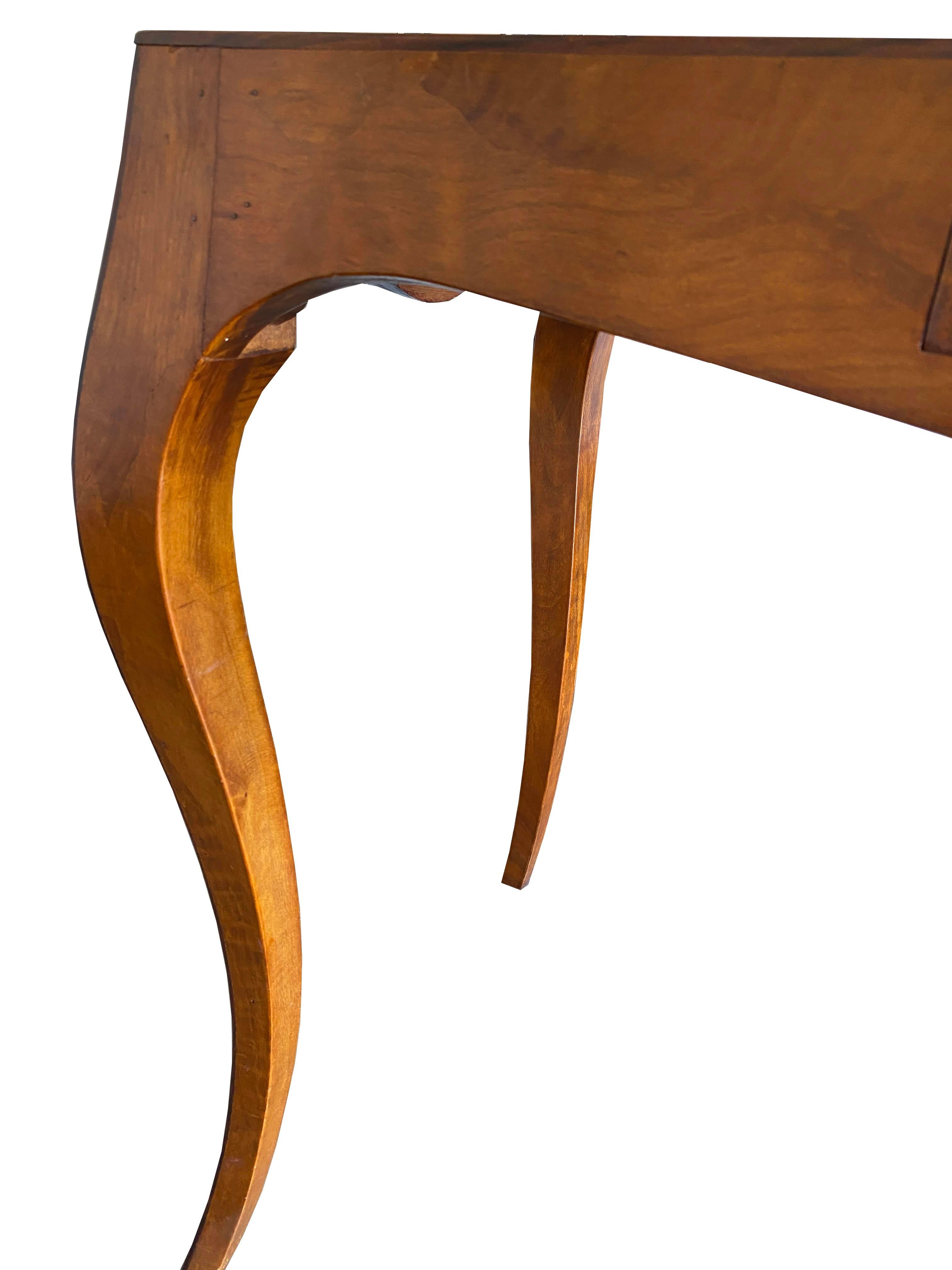 Beautiful Italian Parquetry Writing Desk For Sale 9