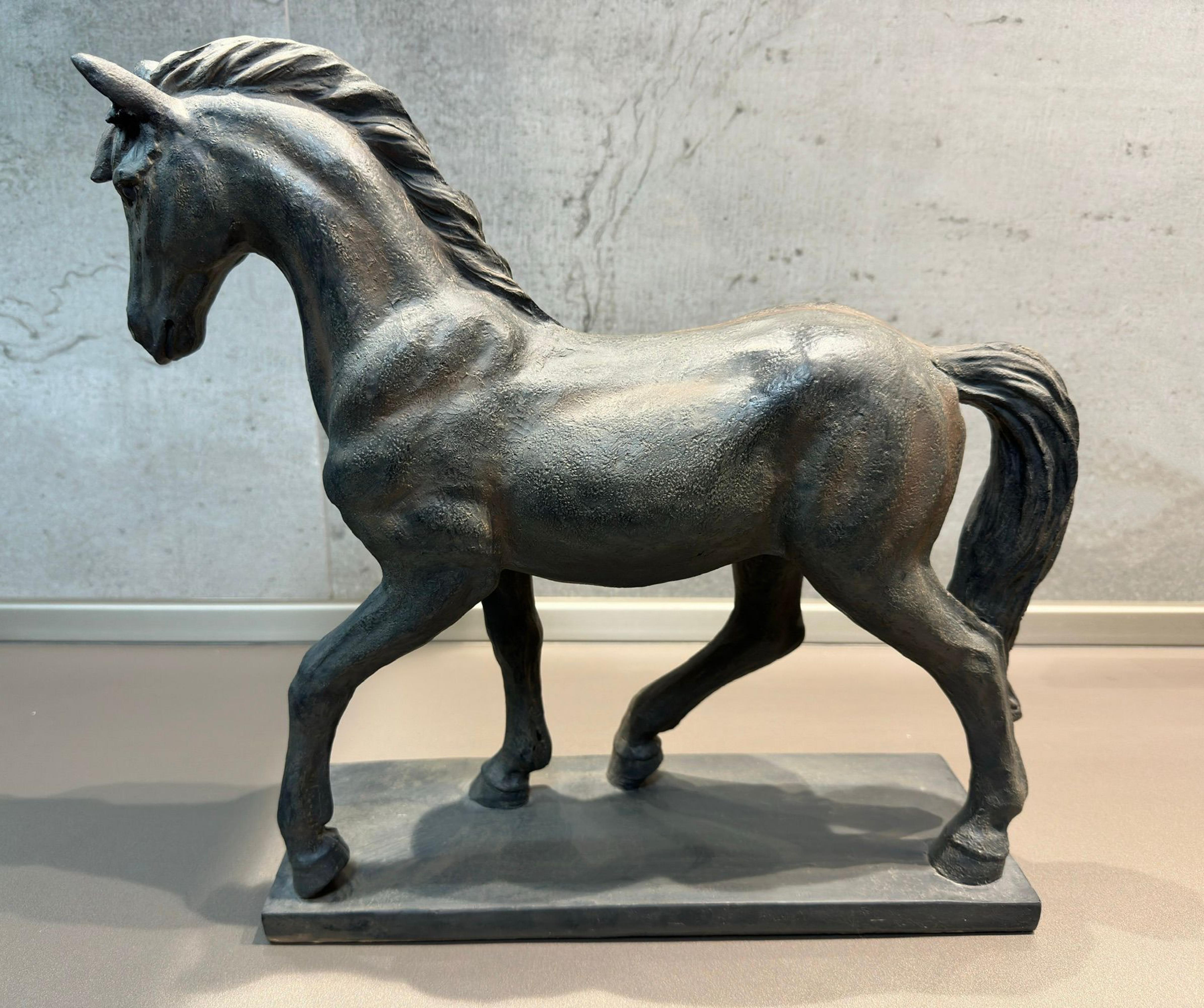 Moderno Bellissima scultura italiana 
