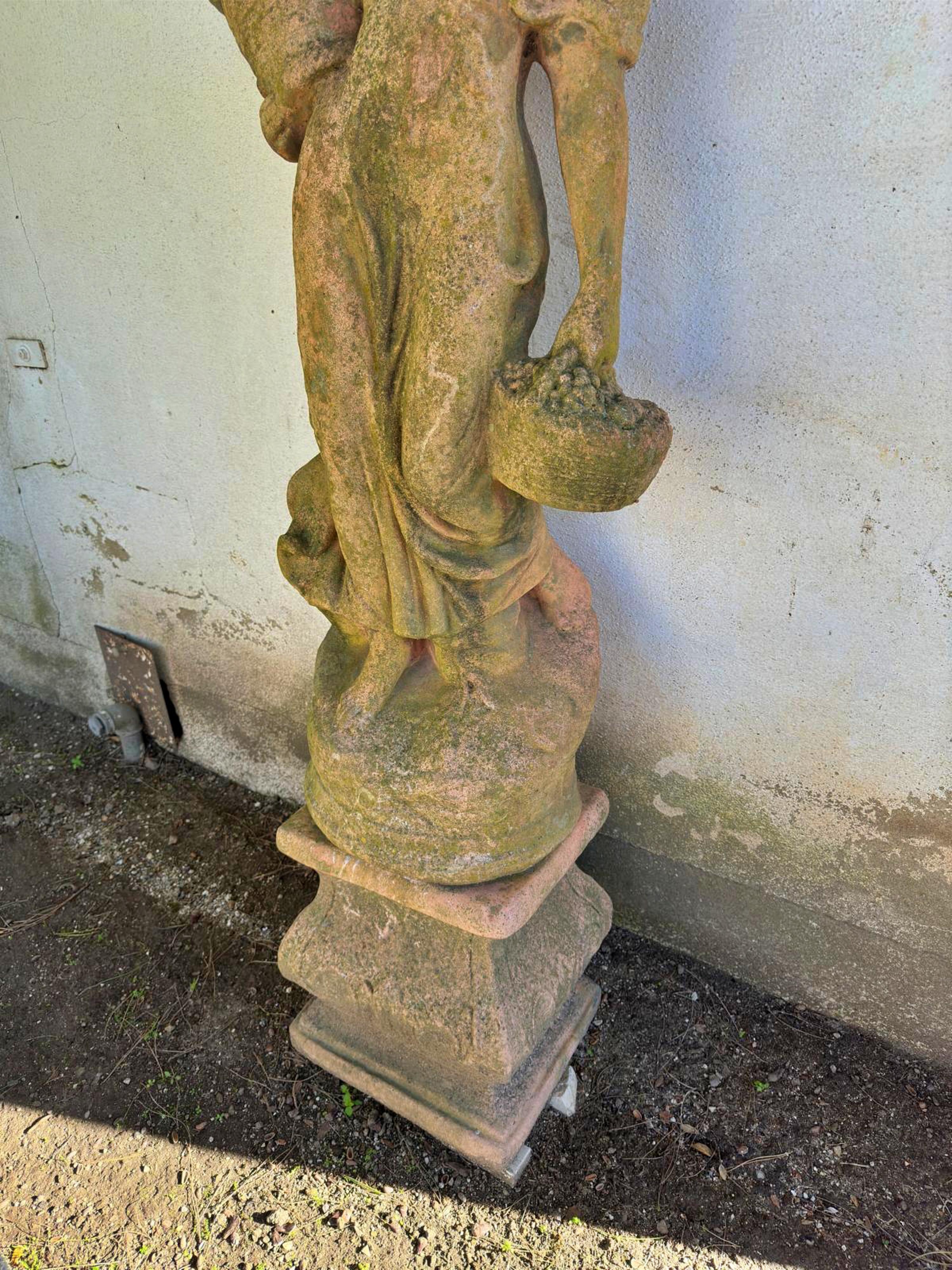 Beautiful Italian Terracotta  Sculpture 19th Century
