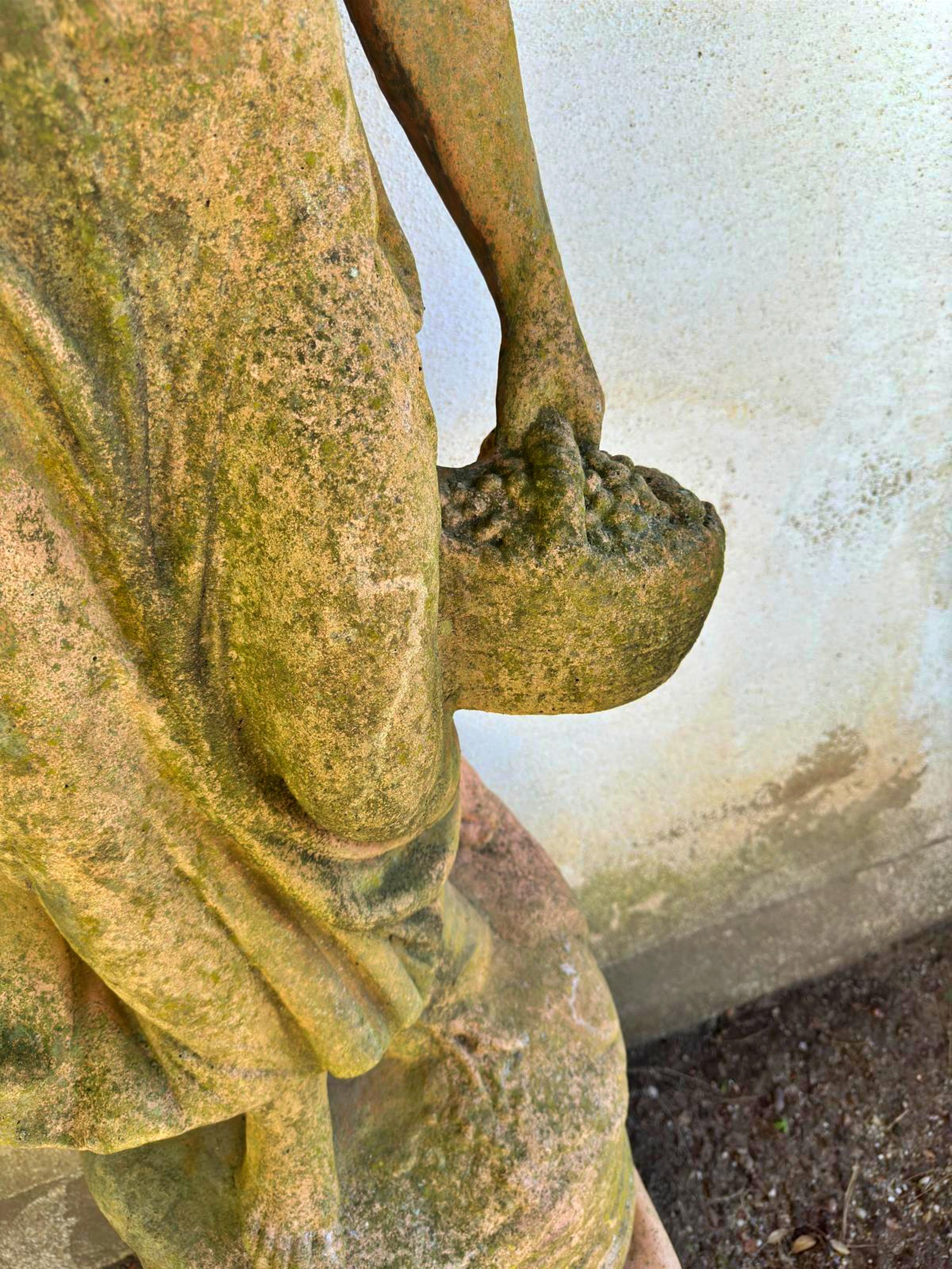 Hand-Carved Beautiful Italian Terracotta  Sculpture 19th Century 