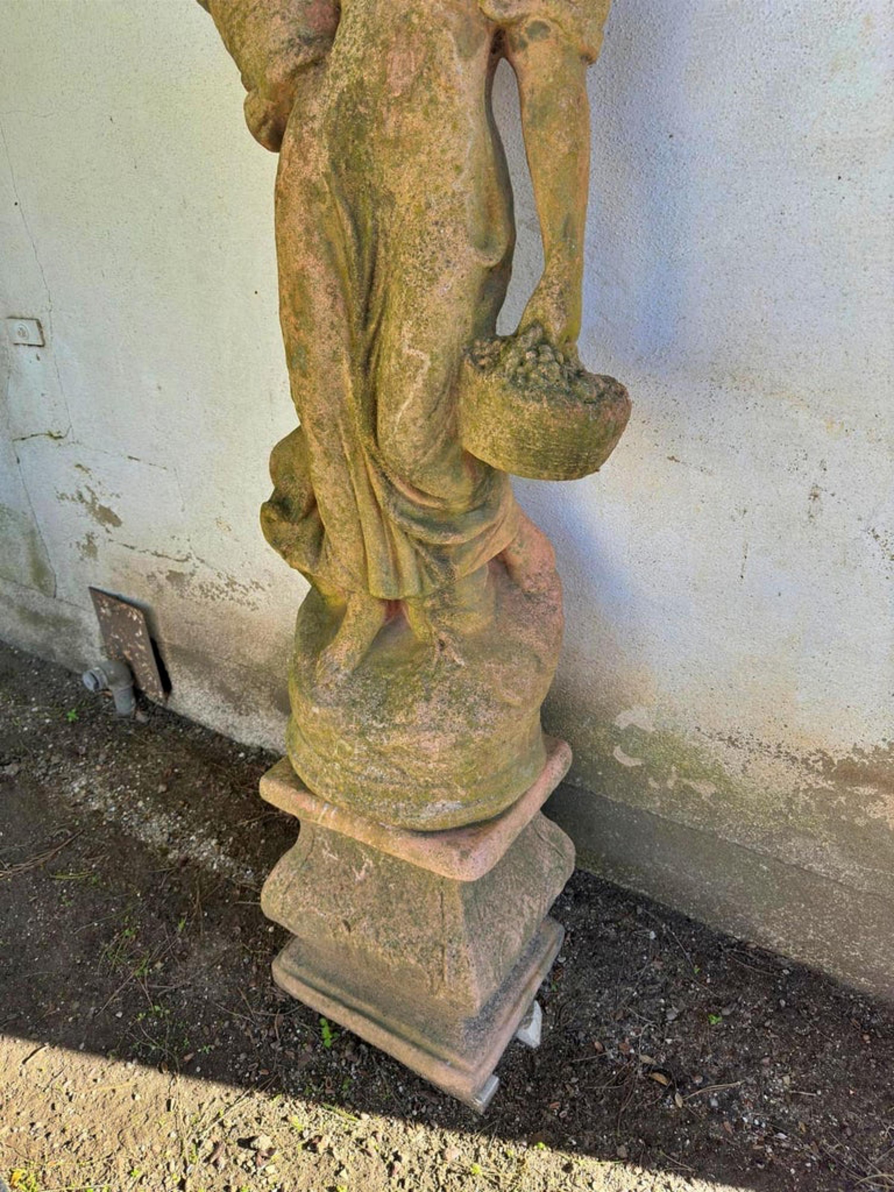 Bellissima terracotta italiana  Scultura 19° secolo 