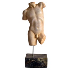 Schöner italienischer „Torso“ aus Carrara-Marmor des frühen 20. Jahrhunderts