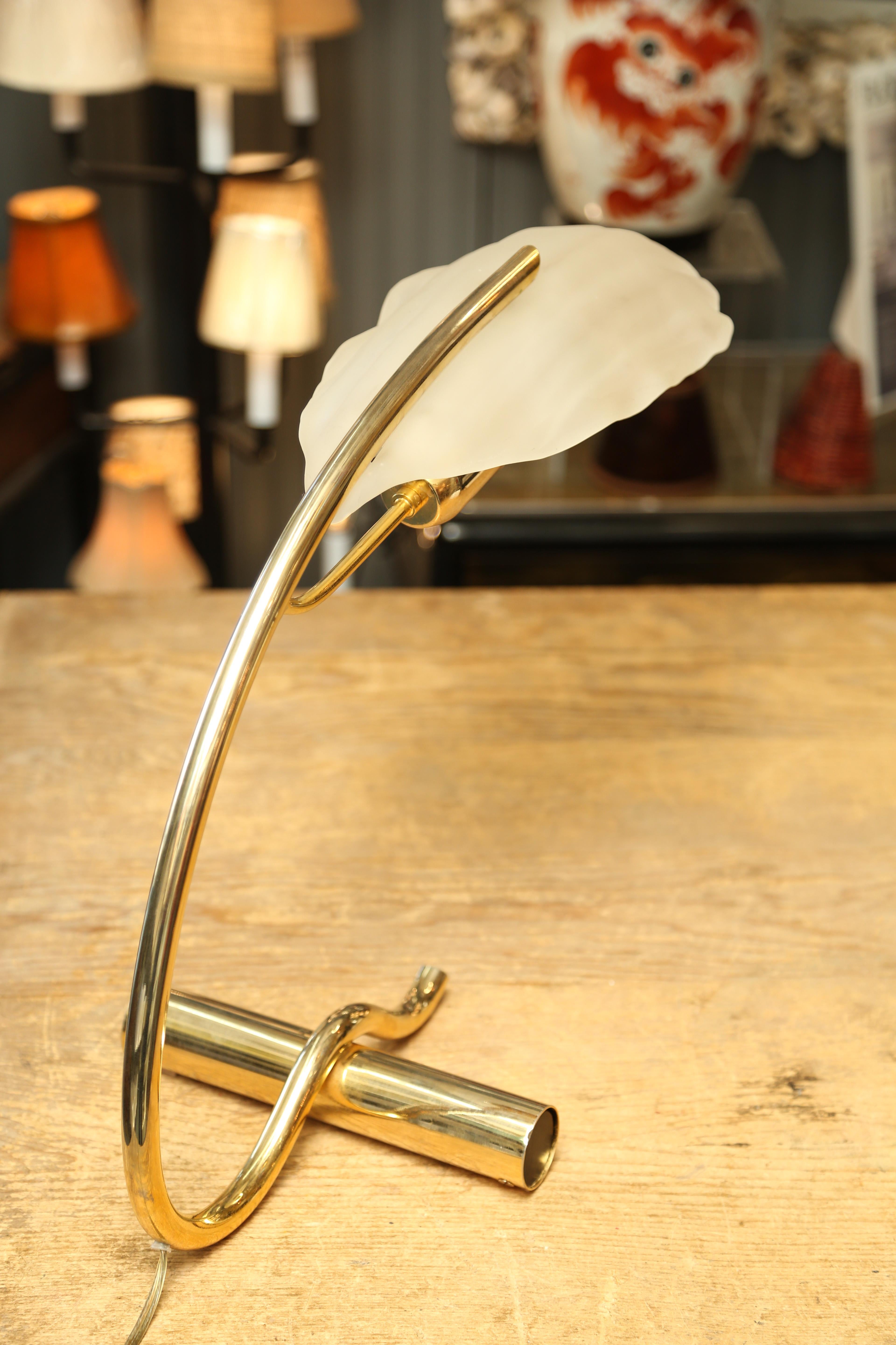 vintage leaf lamp