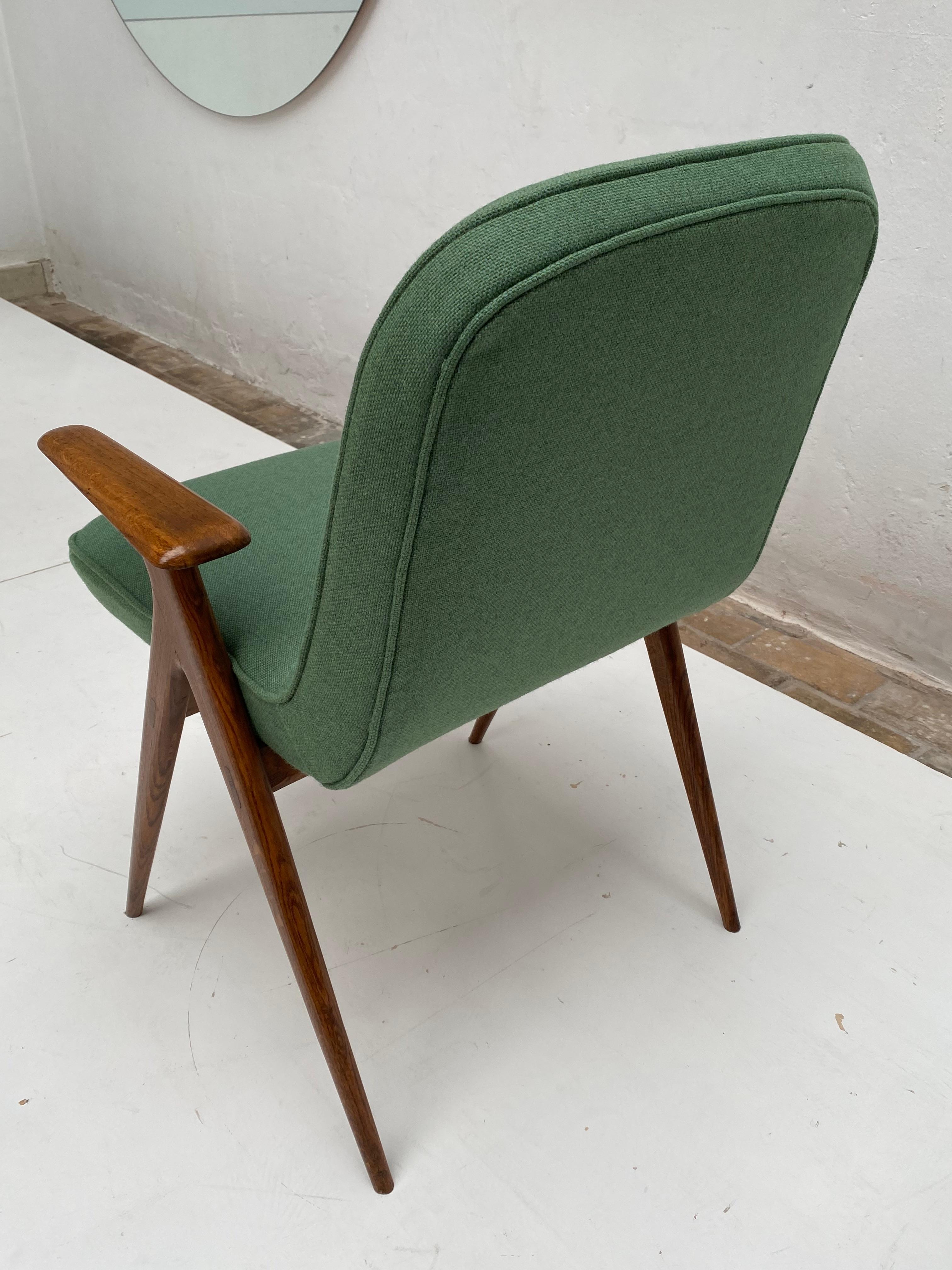 Beautiful Italian Walnut Side Chair by Gaetano & Alessandro Besana 1958 For Sale 2