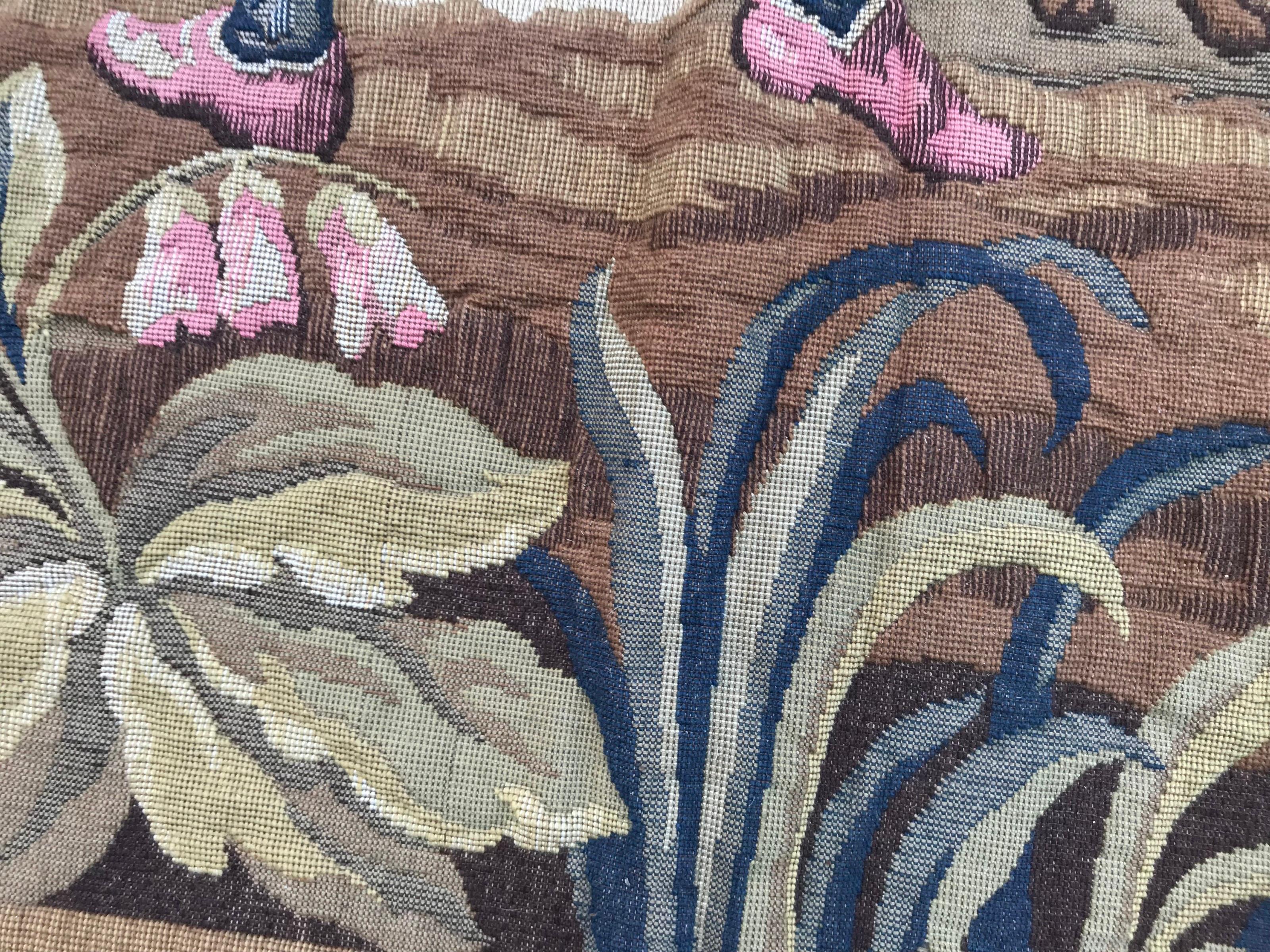 Bobyrug’s Beautiful Jaquar Tapestry Maximilien's Hunt Design For Sale 3