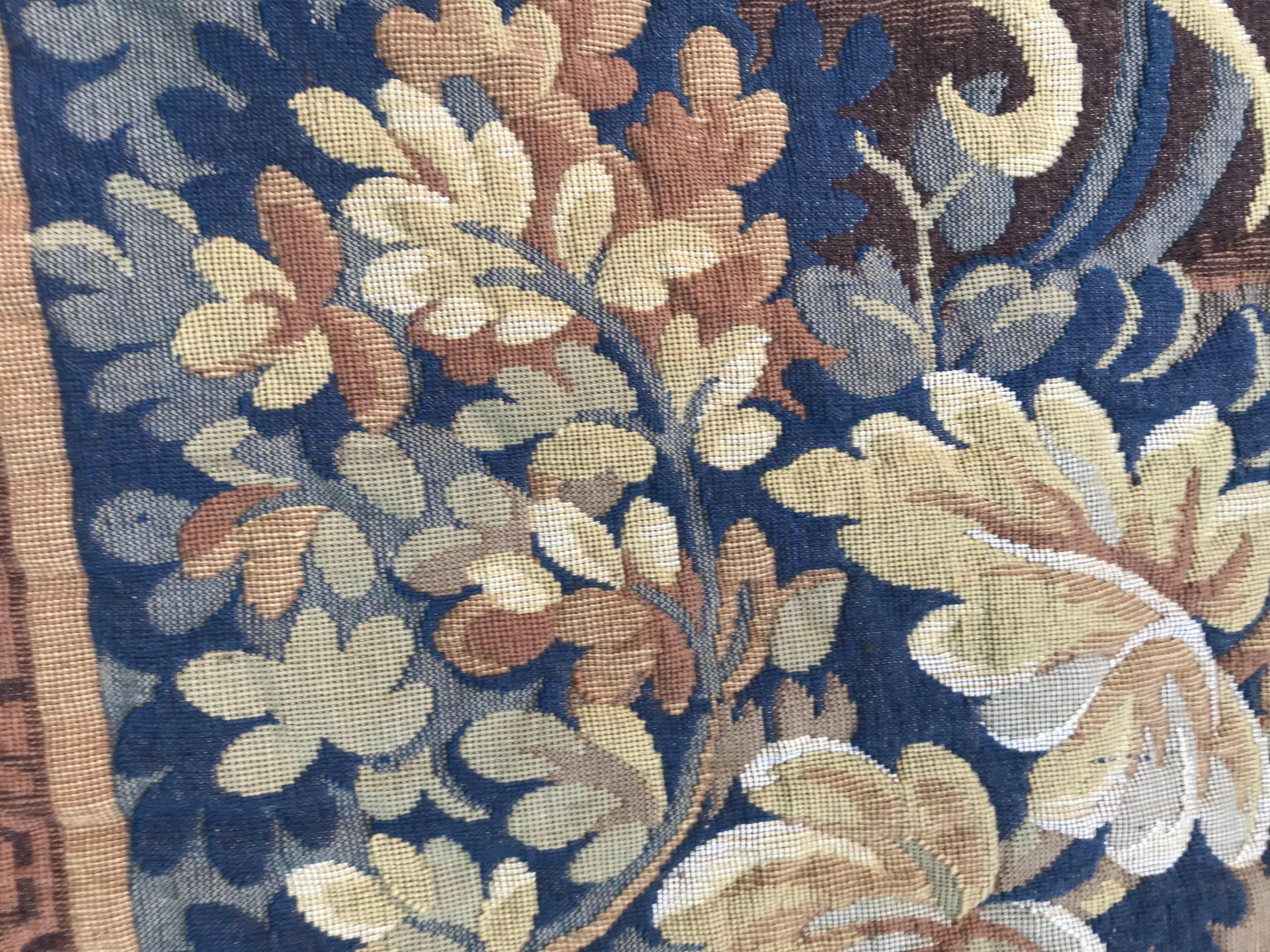 Bobyrug’s Beautiful Jaquar Tapestry Maximilien's Hunt Design For Sale 5
