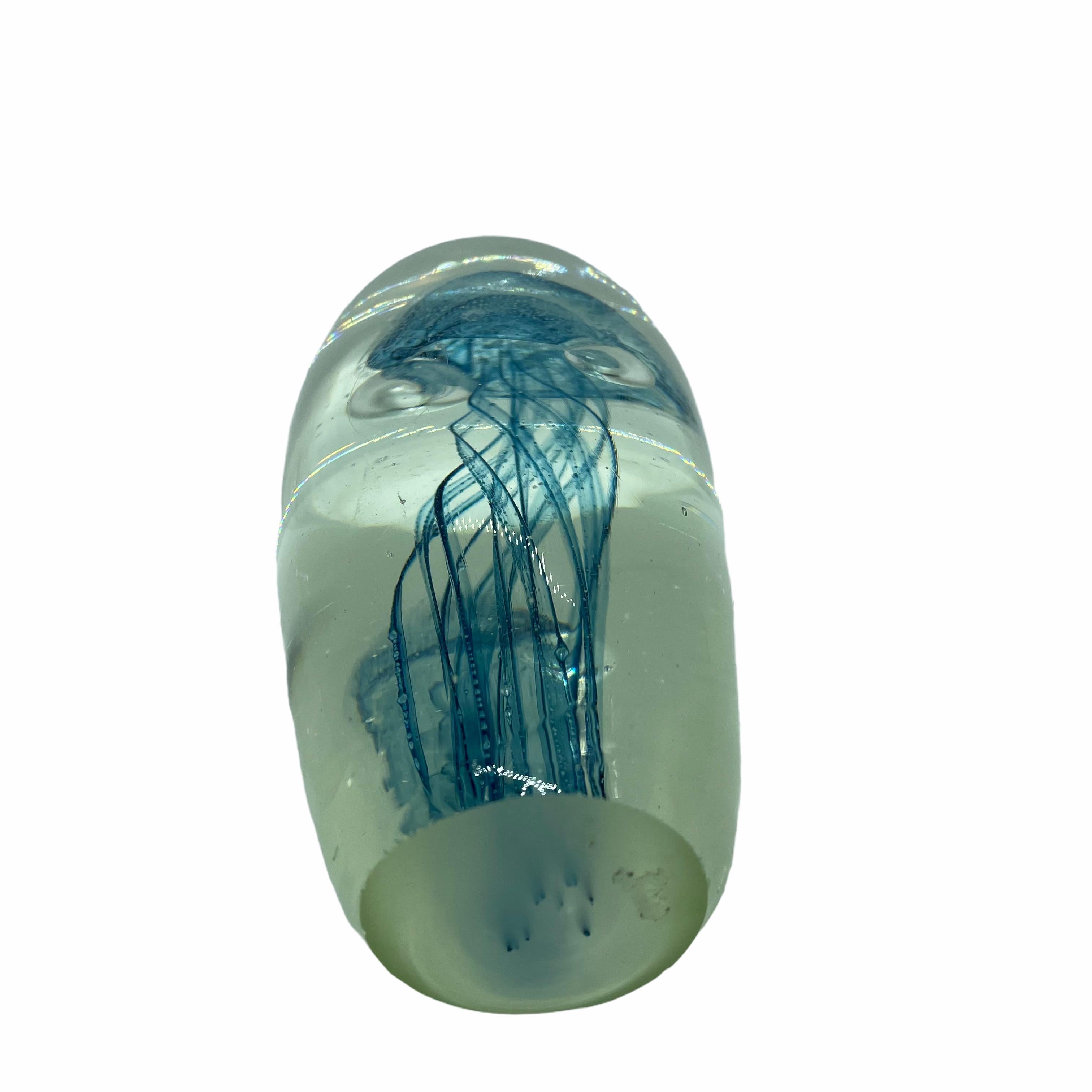 blown glass jellyfish