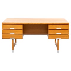 Retro Beautiful Kai Kristiansen Writing Desk Modell EP401 in Oak, Made by Feldballes