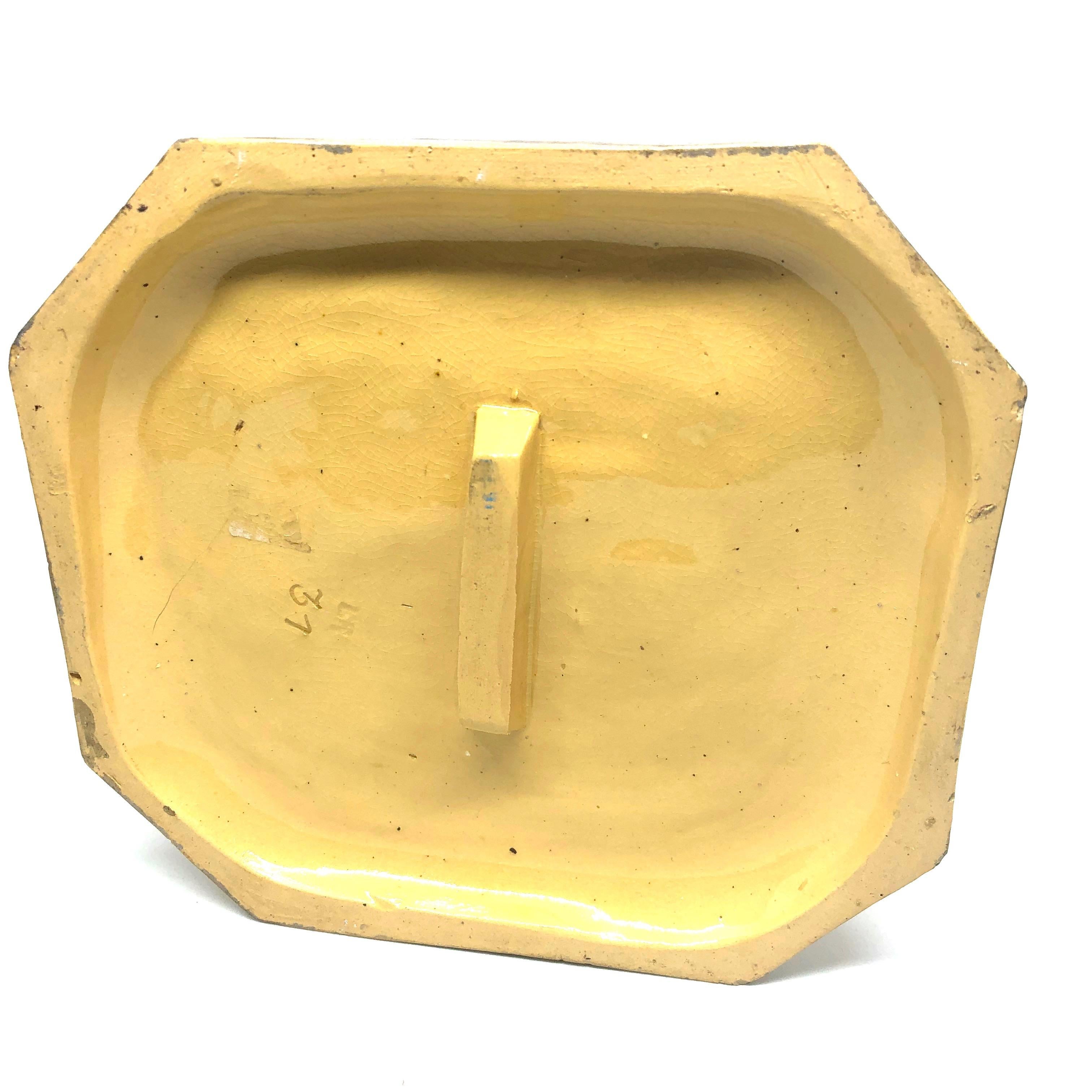 Bellissima statua di cavaliere in ceramica figurata, antico tedesco, anni '90 del XIX secolo in vendita 2