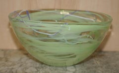Beautiful Kosta Boda Decorative Custom Made Decorative Glass Bowl by Anna Ehrner
