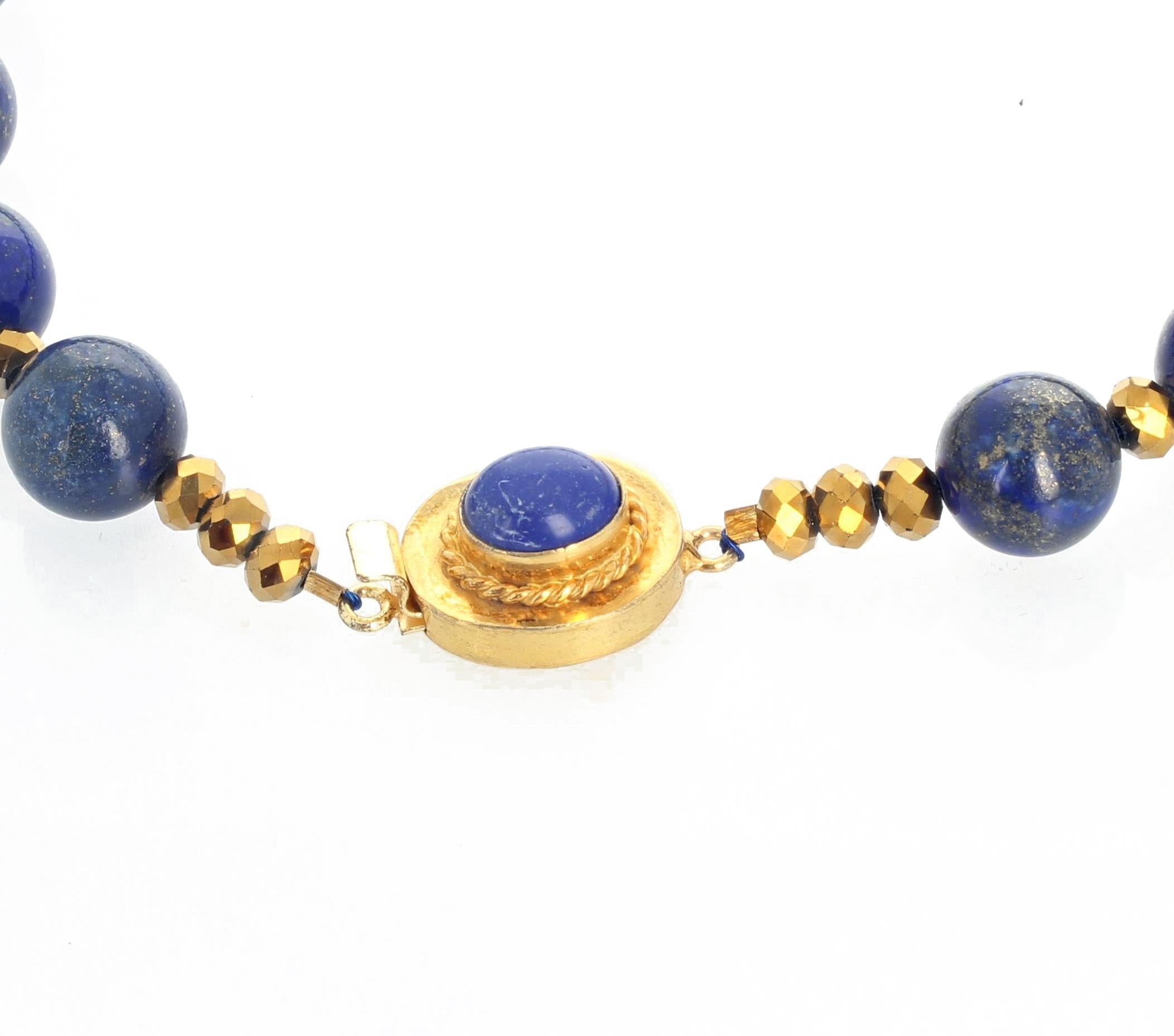Women's Beautiful Lapis Lazuli Necklace